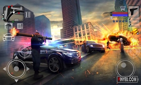 tai game Police vs Gangster New York 3D