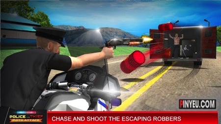 police vs thief motoattack game hay cho android