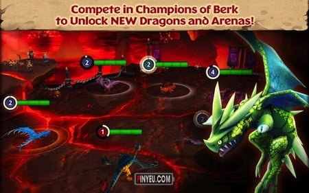 tai game Dragons Rise of Berk