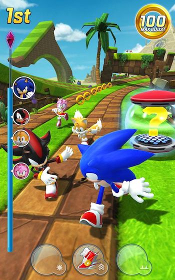 download Sonic Forces mod speed, god mode