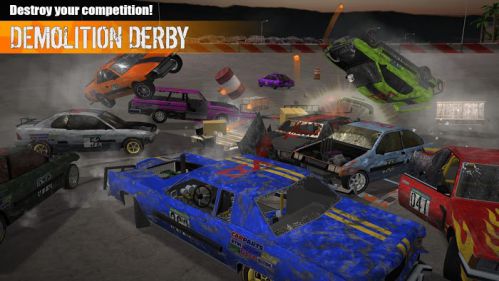 Demolition Derby 3 mod with unlimited money