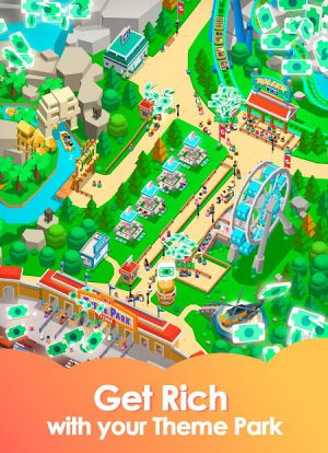 Download Idle Theme Park Tycoon mod unlimited money