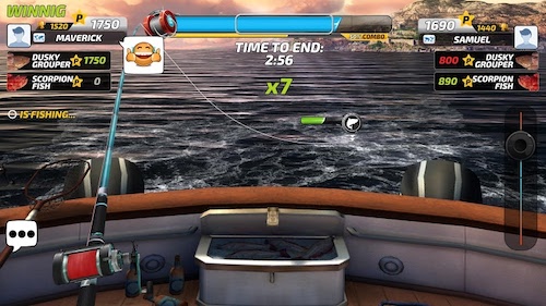 3d online fishing game