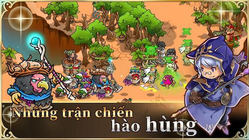 Crazy Defense Heroes game chiến thuật