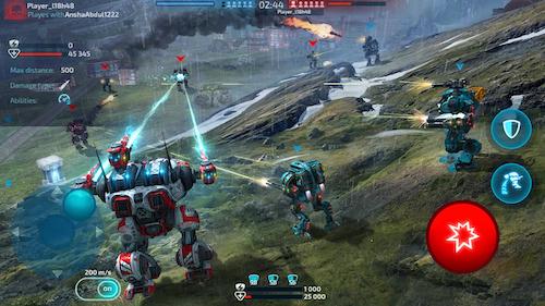 Robot Warfare game robot