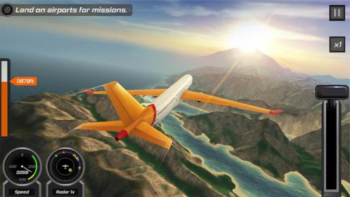 Game mô phỏng lái máy bay Flight Pilot
