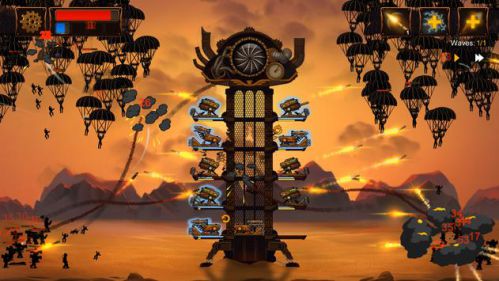 Game phòng thủ tháp Steampunk Tower 2