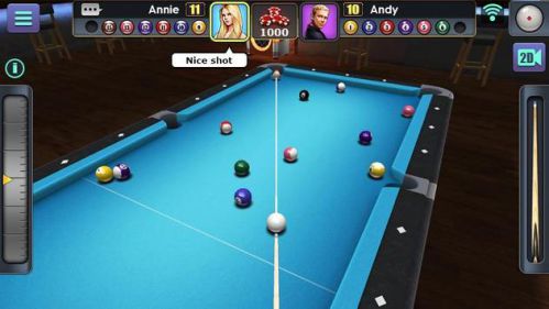 3D Pool Ball mod đường kẻ