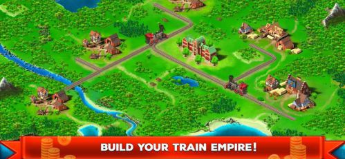 Idle Train Empire xây dựng thành phố
