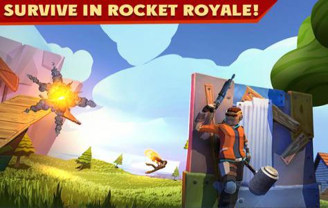 Rocket Royale bắn súng