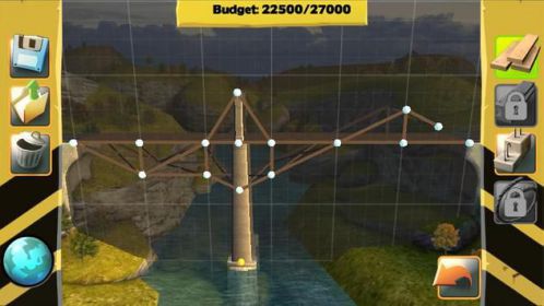 Bridge Constructor game giải đố