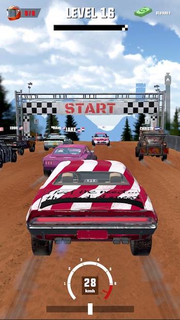 Mad Racing 3D mod nhân thưởng