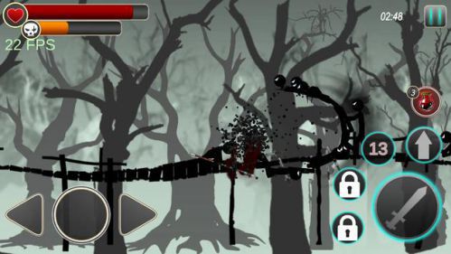 Stickman Reaper chiến đấu