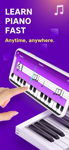 Ứng dụng học và chơi piano trên Android