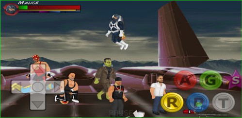 Game mô phỏng chiến đấu siêu anh hùng