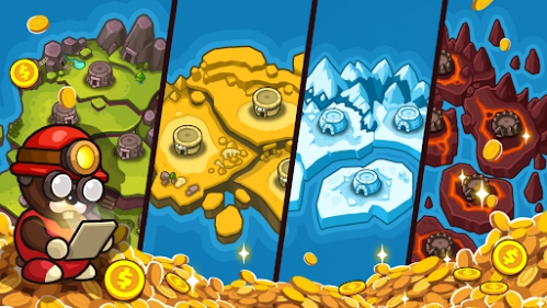 Popo's Mine mod vô hạn tiền