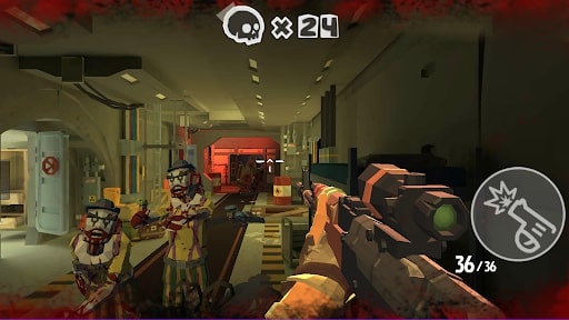 Zombie War: Rules of Survival mod vô hạn tiền
