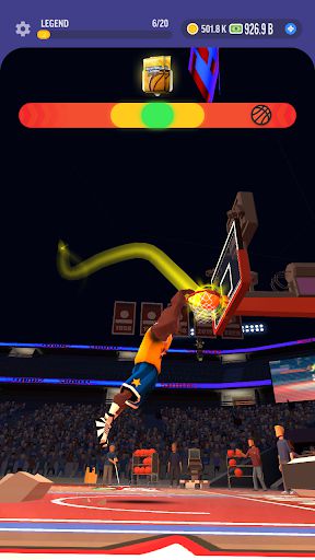 Basketball Legends Tycoon dunk