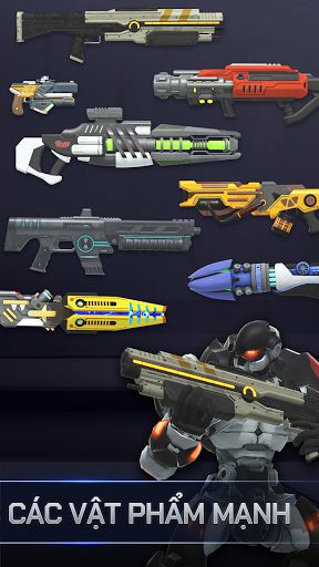 Spacelanders nhiều loại súng xịn
