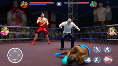 Tag Team Boxing Game: Kickboxing Fighting Games nốc ao đối thủ