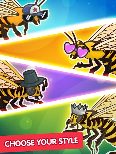 Angry Bee Tiến hóa mod vô hạn đá