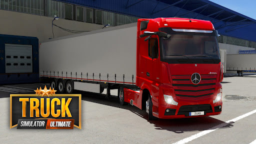 Truck Simulator Ultimate mod with a lot of money