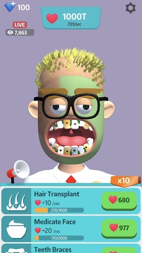 Game idle makeover MOD