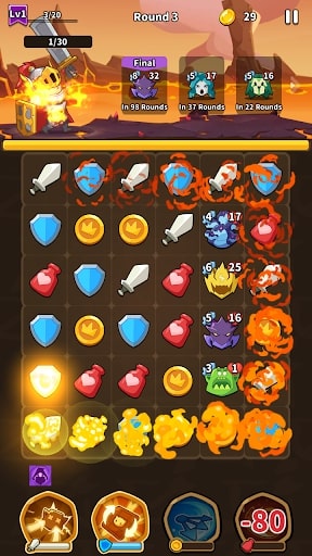 Rogue Match mod tiền
