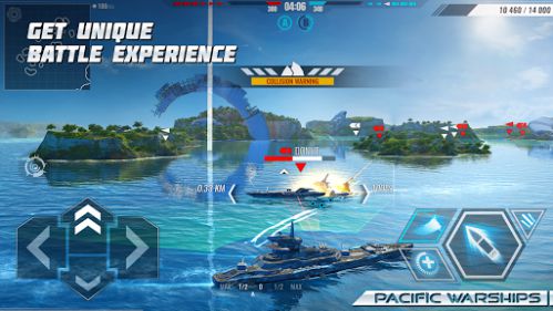 Pacific Warships chỉ huy hạm đội