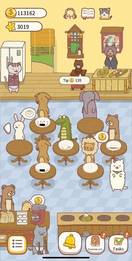 Cat Restaurant 2 mod vàng