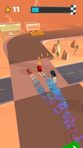 Drifty online mod tăng tốc