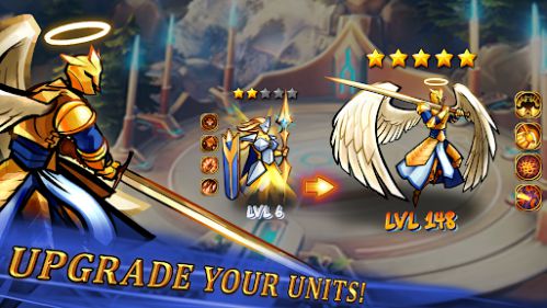 Arcane Dungeon Legends hero upgrade Magic War - Kingdom Legends