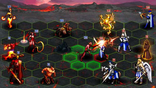Magic World Inferno strategy game