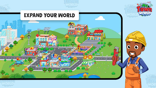 My Town World mod mở khóa