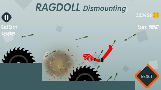 Ragdoll Dismounting mod tiền