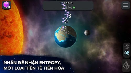 Cell to Singularity Evolution simulates the earth