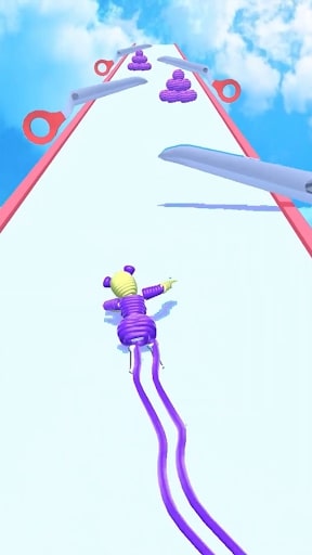 Rope-Man Run MOD tiền