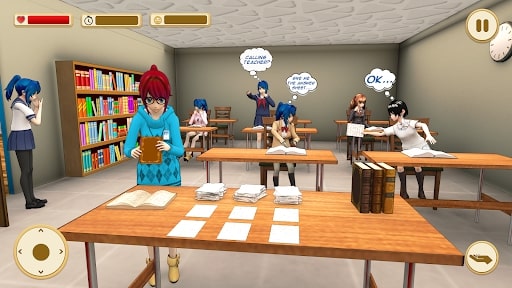 High School Girl Life Sim 3D MOD mở khóa