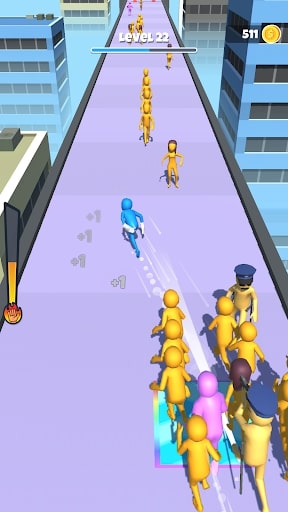 Slap and Run MOD không quảng cáo