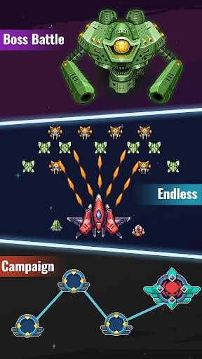 Galaxy Invaders -Space Shooter MOD diamond