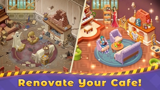 Grand Cafe Story MOD tiền