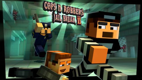 Cops N Robbers 3D Pixel Prison Games 2 gamehayvl