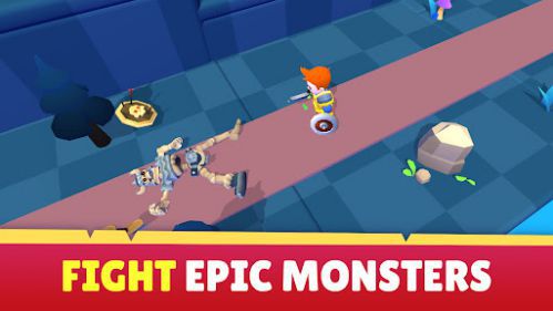 Craft and battle idle knight tiêu diệt quái vật