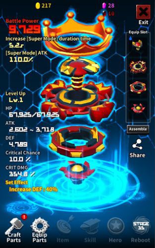 Super God Blade game hành động kinh điển