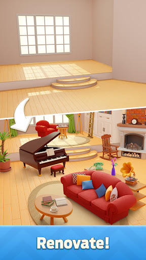 Mergedom: Home Design MOD tiền