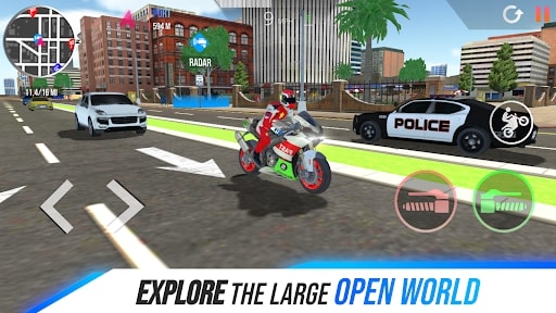 Motorcycle Real Simulator MOD vô hạn tiền