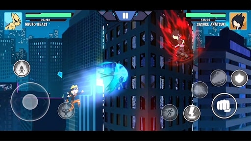 Stick Battle: Dragon Super Z Fighter mod skill