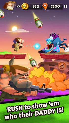 Band of Badasses Run & Shoot giải cứu thế giới