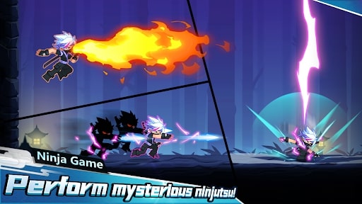 Ninja Relo - shuriken autofire MOD bất tử