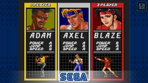 Streets of Rage Classic MOD tiền
